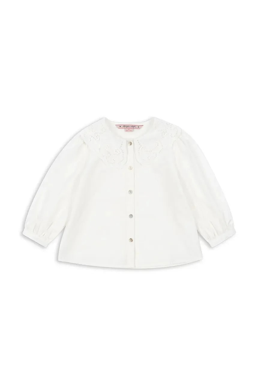 Детская хлопковая рубашка RILO COLLAR SHIRT GOTS
