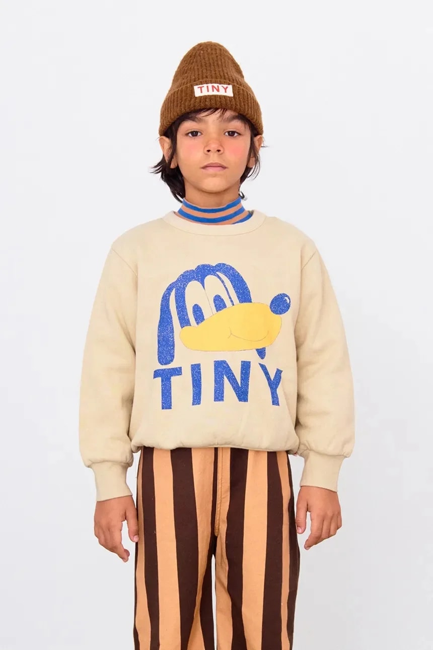 Детская хлопковая толстовка TINY DOG GRAPHIC SEATSHIRT