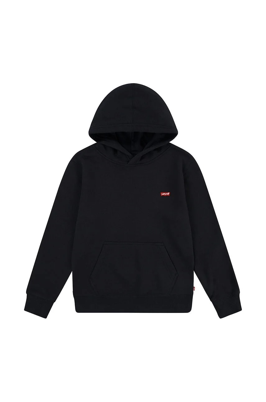Детская толстовка MINI BATWING HOODIE черная для мальчиков
