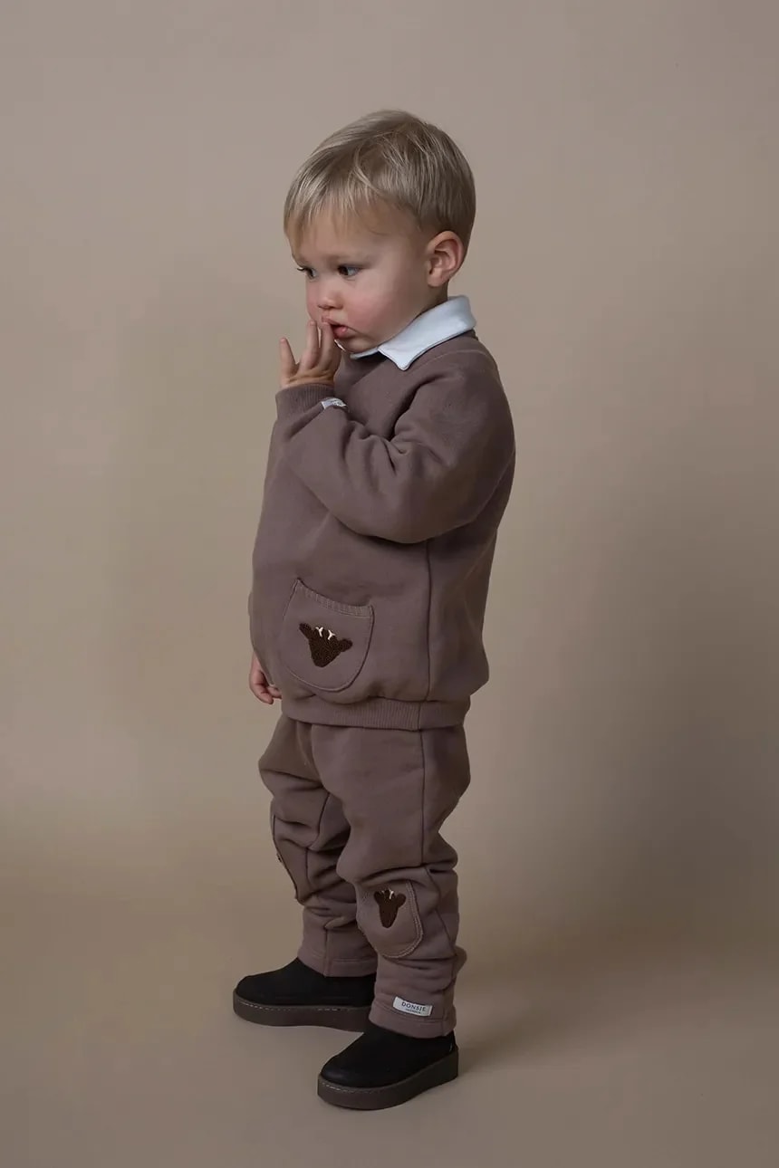 Детский хлопковый свитшот Foppe Sweater Stags