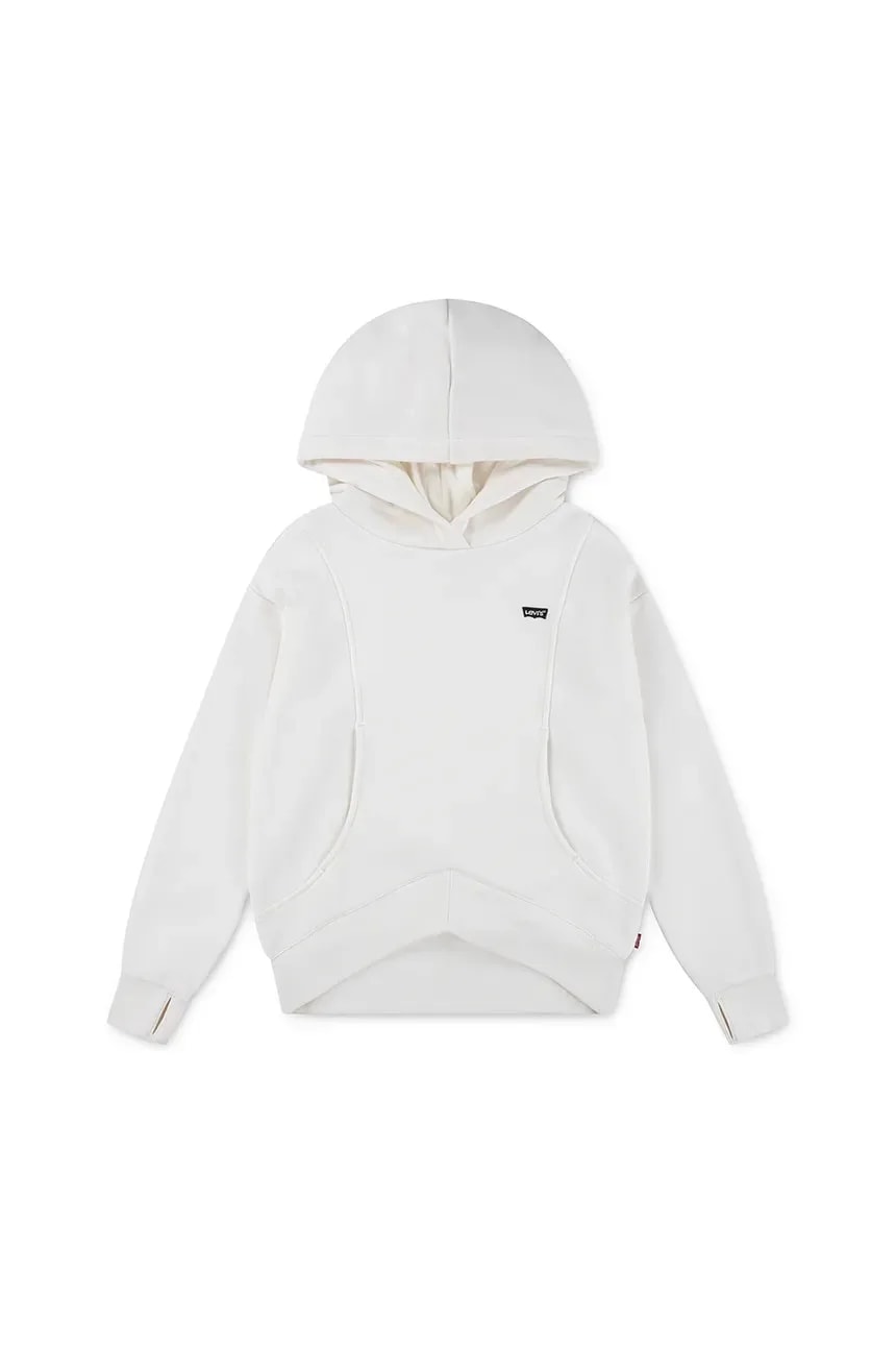 Детская толстовка BATWING PATCH HOODIE бежевая для девочек