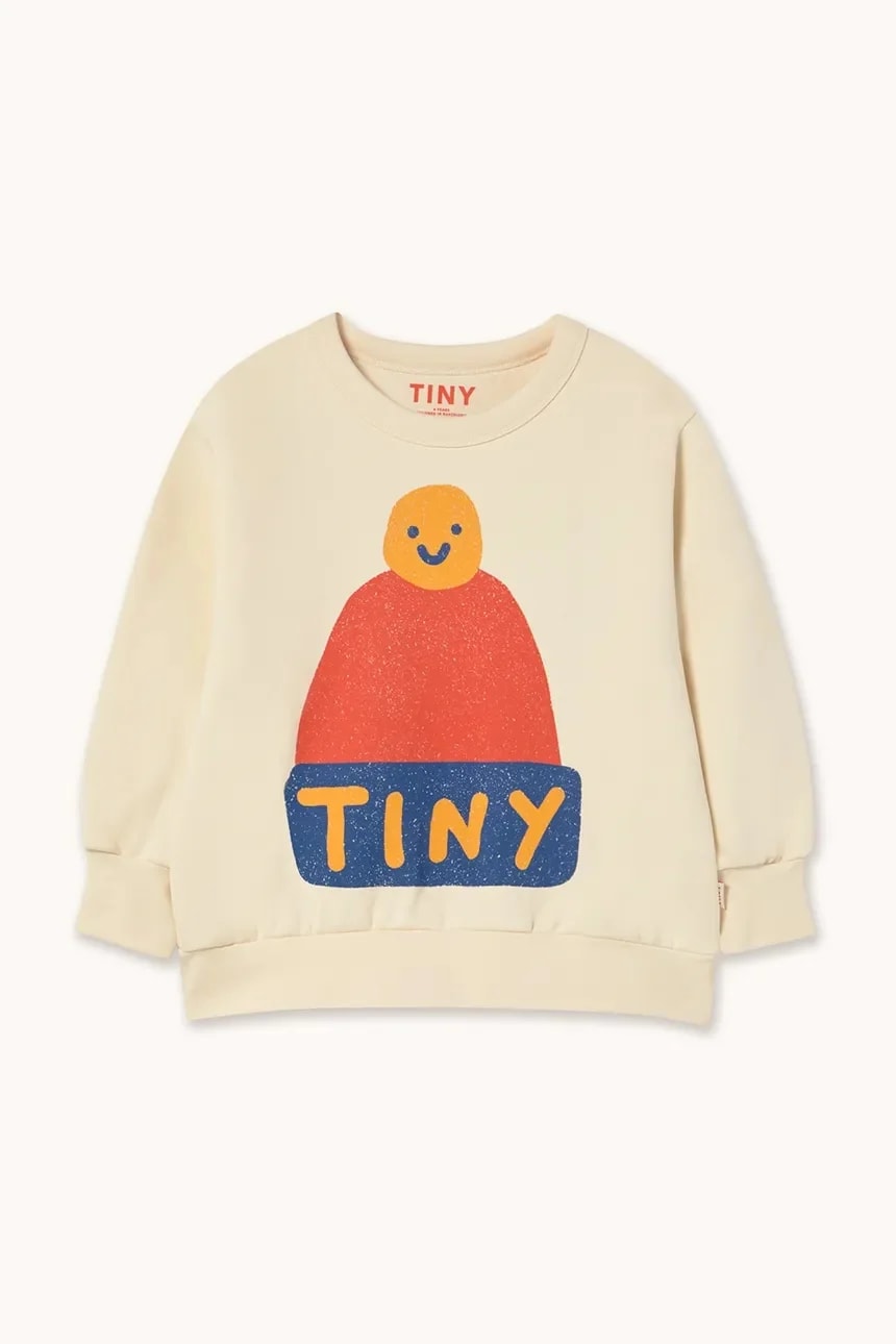 Детская толстовка из хлопка BEANIE GRAPHIC SEATSHIRT