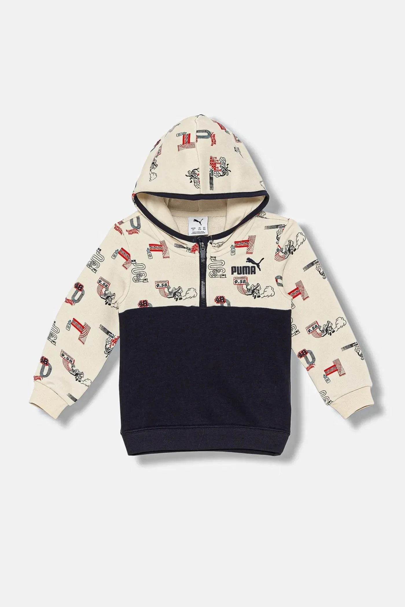 LITTLE RUNNERS Hoodie с полумолнией PS детская толстовка