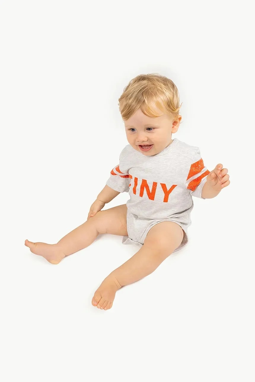 Хлопковое детское боди STRIPES LOGO BODY