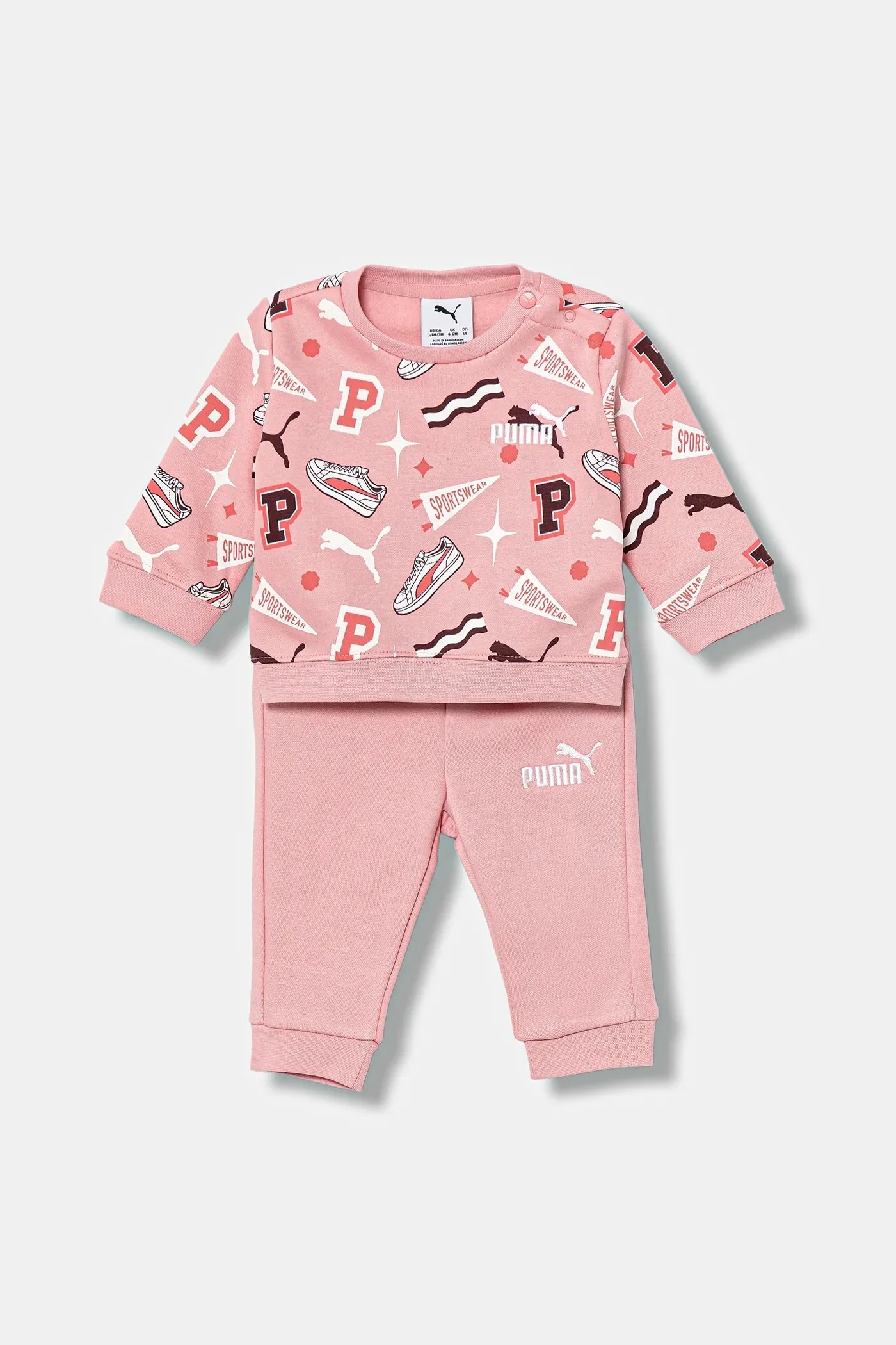 MINICATS AOP Crew Set FL INF детский спортивный костюм