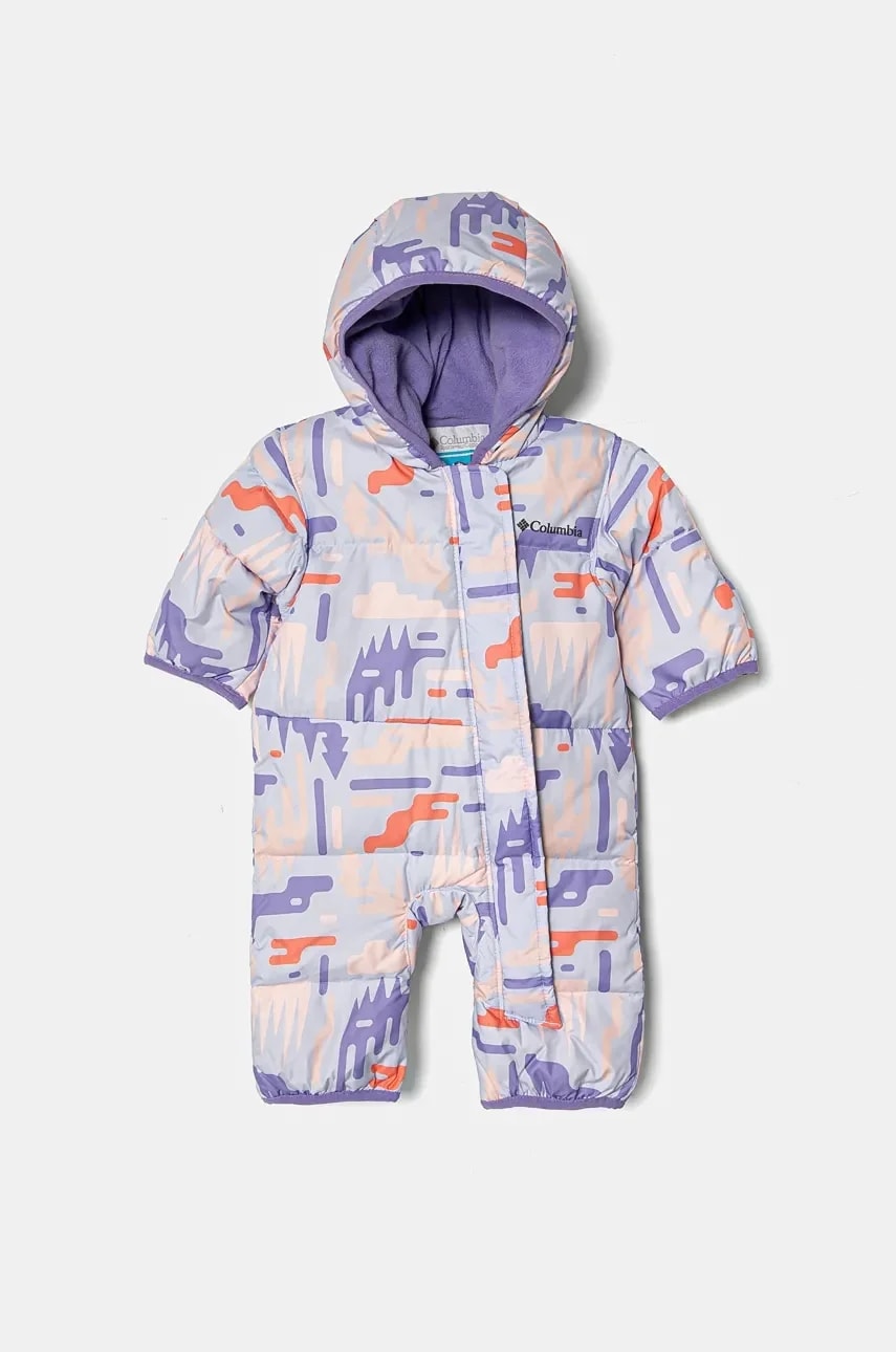 Пуховый комбинезон для малышей Snaggly Bunny Bunting фиолетовый для мальчиков