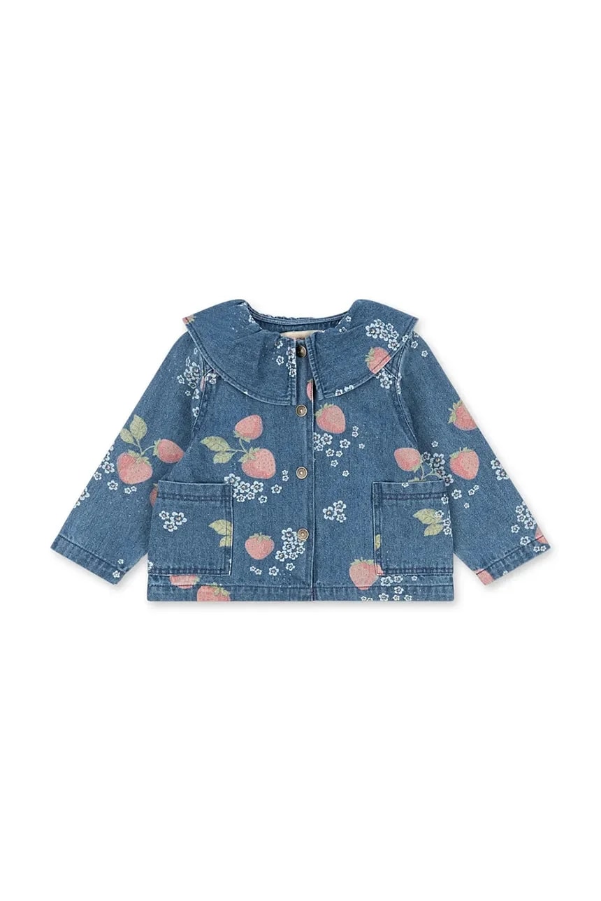 MAGOT COLLAR JACKET Детская джинсовая куртка GOTS