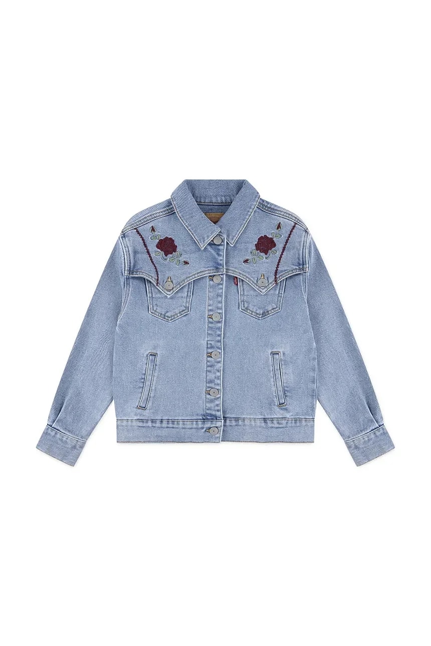 Детская джинсовая куртка OVERSIZED WESTERN TRUCKER