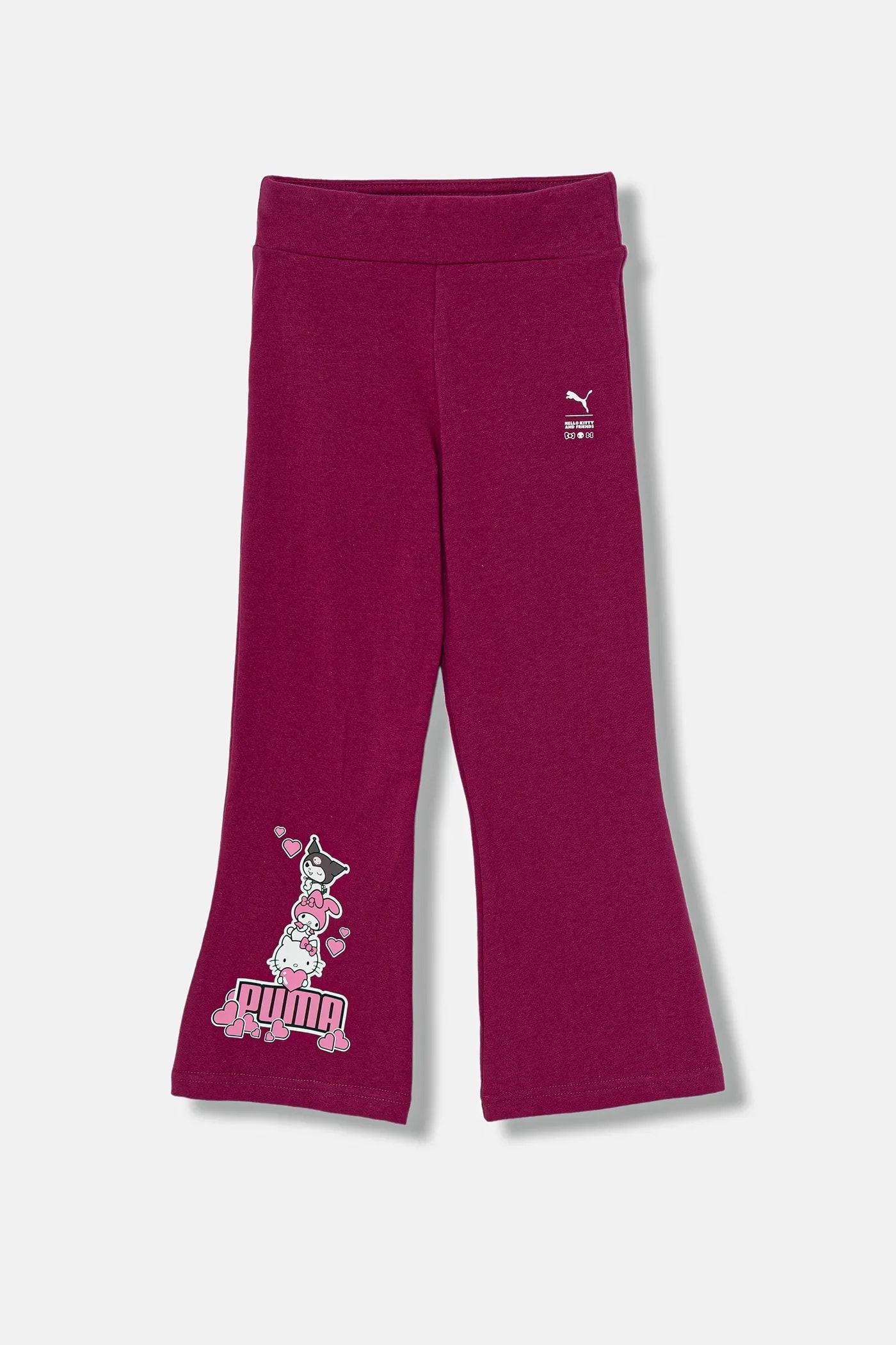 Детские спортивные штаны Puma X HELLO KITTY & FRIENDS Расклешенные леггинсы