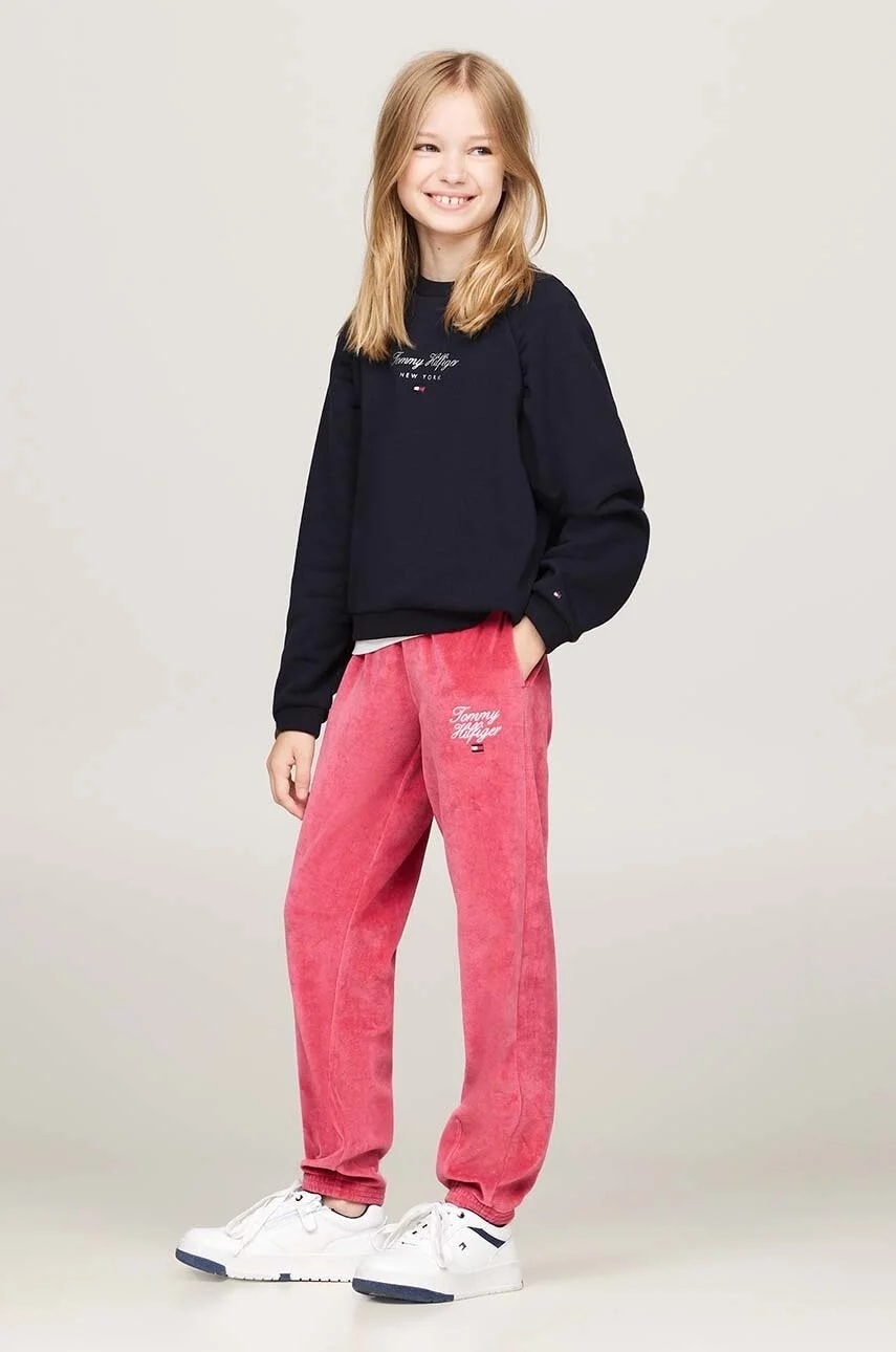 Детские спортивные штаны TH SCRIPT VELOR PANT