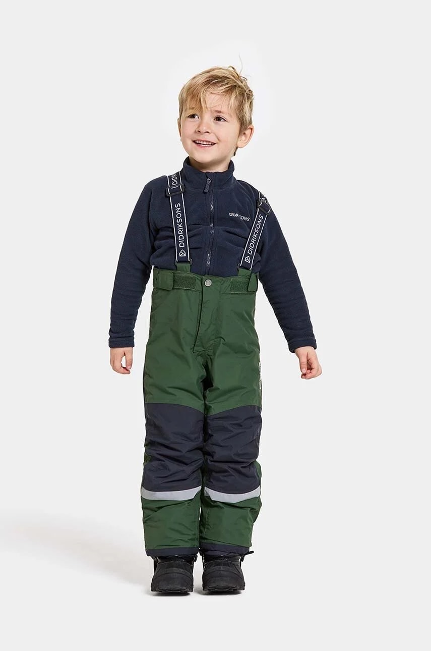 Детские лыжные штаны IDRE KIDS PANTS зеленый для мальчиков