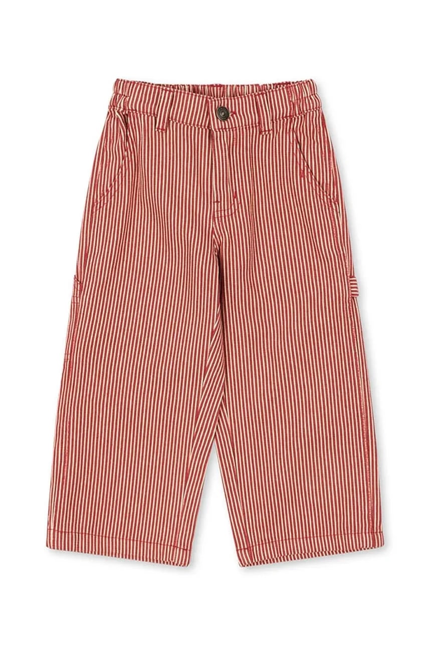 LUC PANTS GOTS детские хлопковые брюки