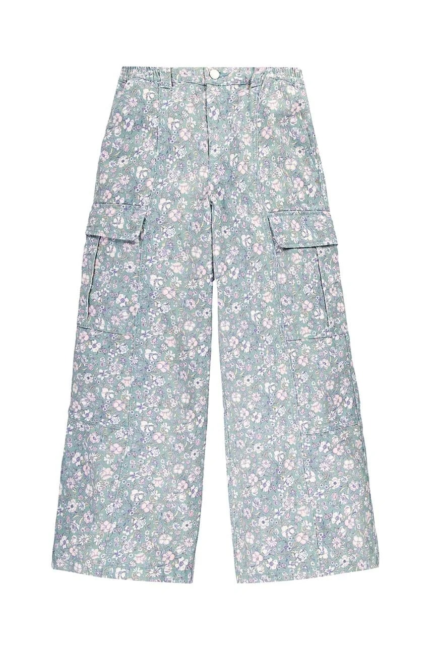 Детские хлопковые брюки TWILL '94 BAGGY WIDE LEG