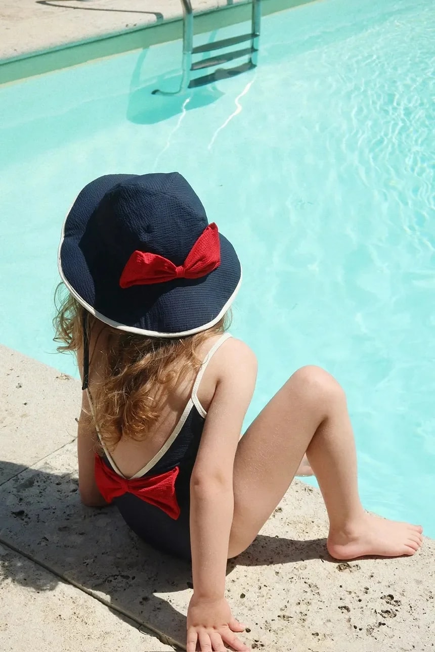 Детский цельный купальник BOWIE SWIMSUIT GRS