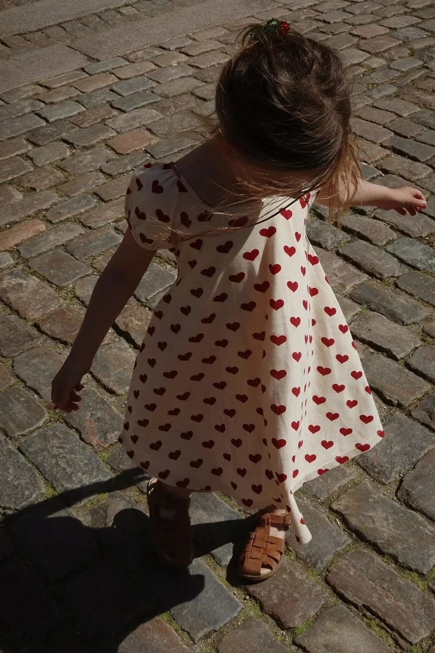 Детское хлопковое платье CLASSIC SS DRESS GOTS