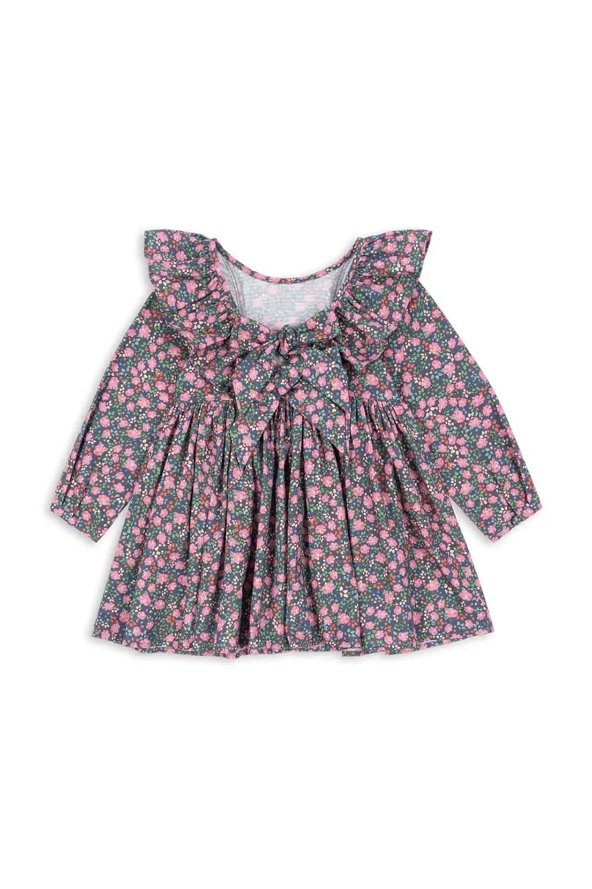 Детское хлопковое платье CIANNA LS BOW DRESS GOTS