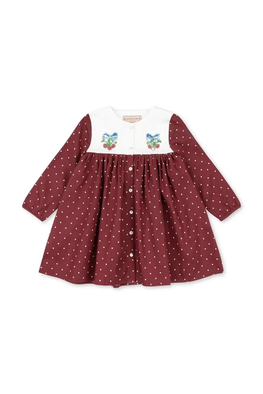 Детское хлопковое платье MUNA DRESS GOTS