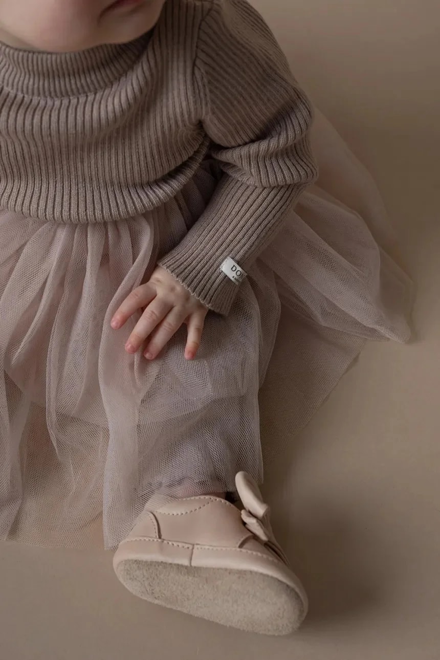 Lotus Dress детское шерстяное платье