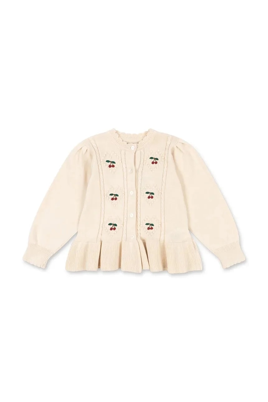 Детский хлопковый кардиган SOLEIL CARDIGAN GOTS