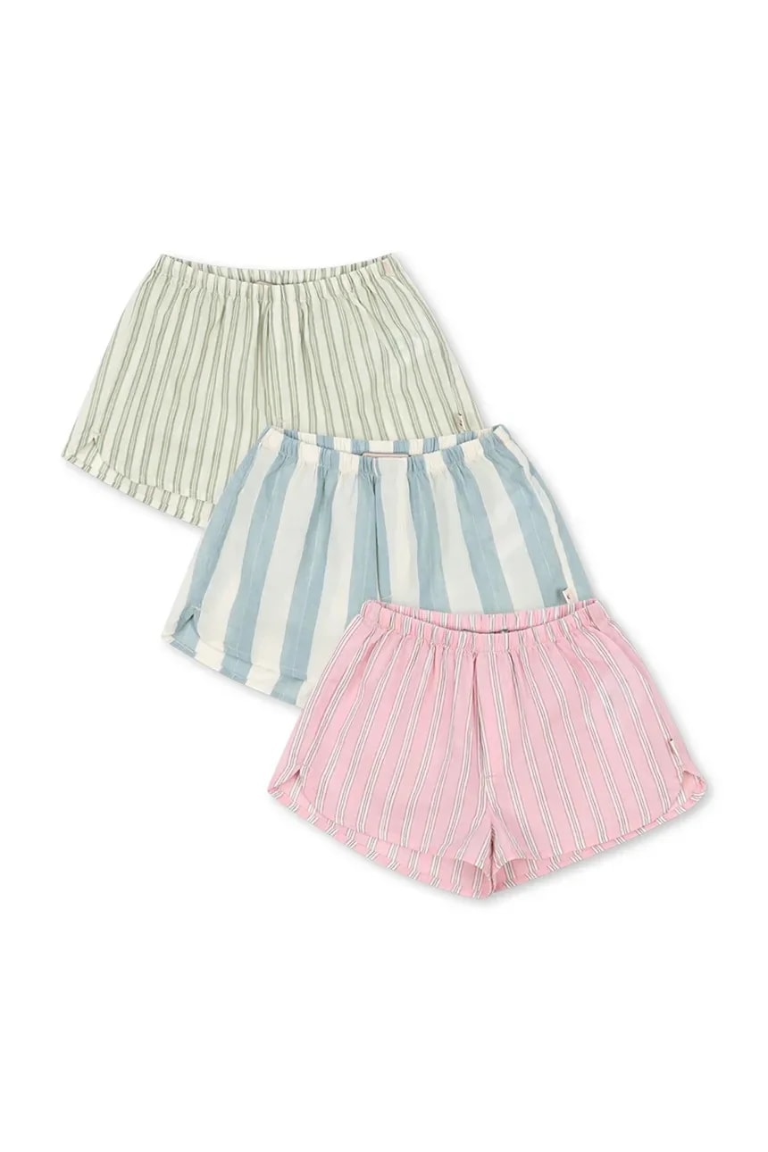 Детские хлопковые шорты 3 ПАКЕТА ASLI SHORTS GOTS