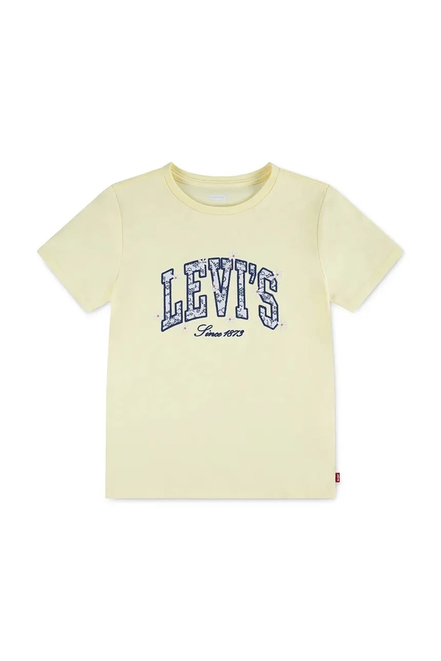 Детская футболка с аппликацией LEVIS CHAMBRAY