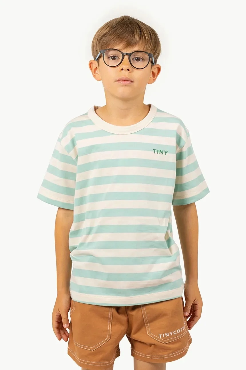 Детская хлопковая футболка STRIPES TEE