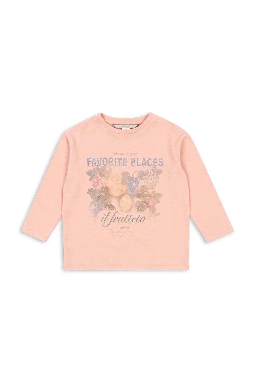 Детский лонгслив с хлопком ERA LS TEE OCS