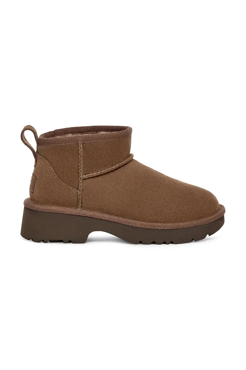 Детские замшевые зимние ботинки KIDS CLASSIC ULTRA MINI NEW HEIGHTS