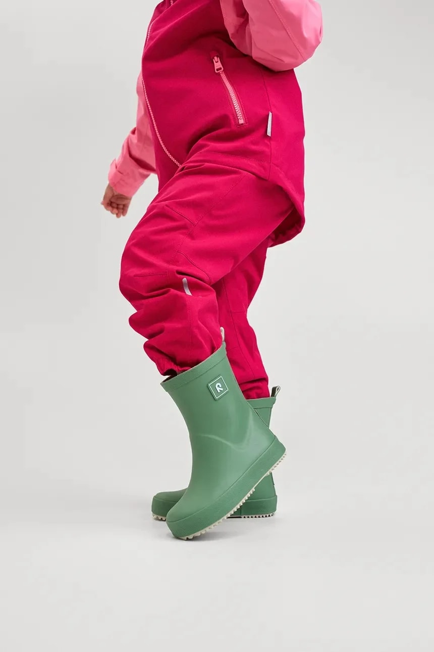 Детские резиновые сапоги Ankka зеленые для мальчиков