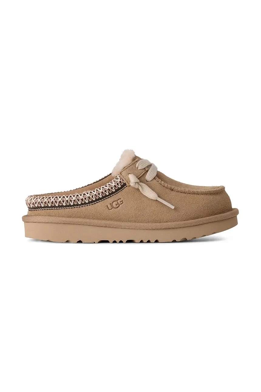 Детские замшевые тапочки TASMAN MULE