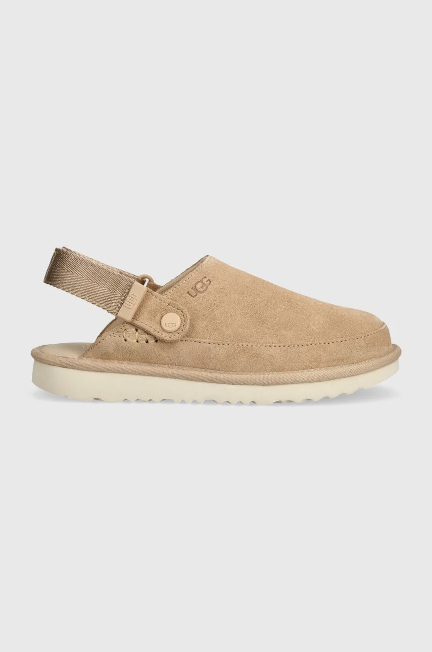 GOLDENSTAR CLOG детские замшевые тапочки