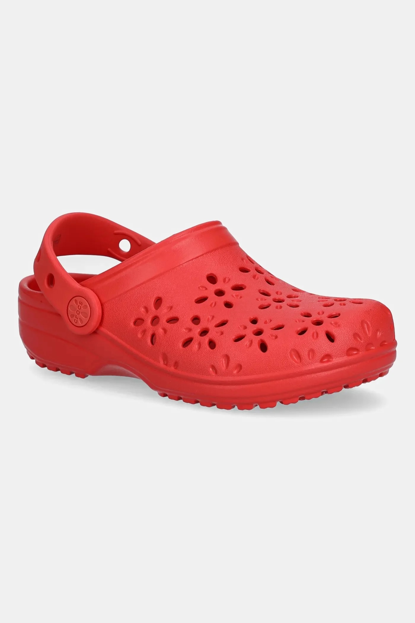 ДЕТСКИЕ шлепанцы CLASSIC FLORAL COUT OUT CLOG красные для мальчиков