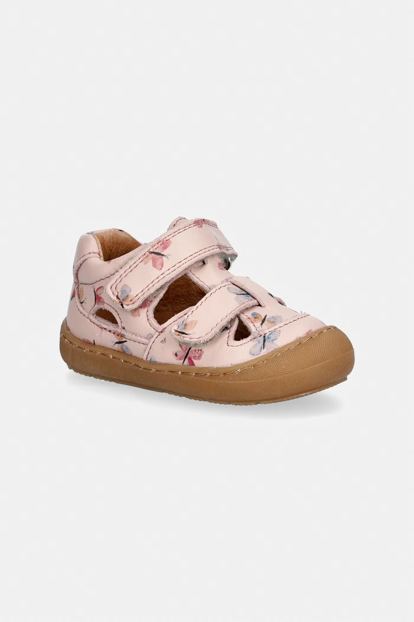 Детские кожаные босоножки с закрытым носком OLLIE SANDAL