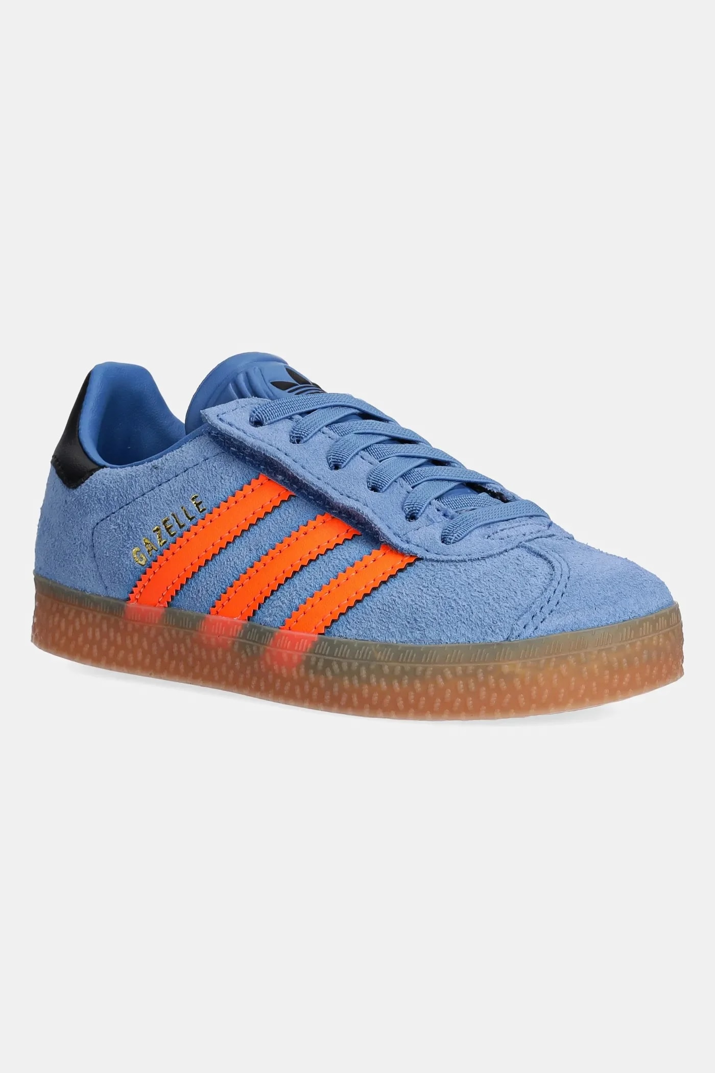 Детские замшевые кроссовки GAZELLE синие для мальчиков