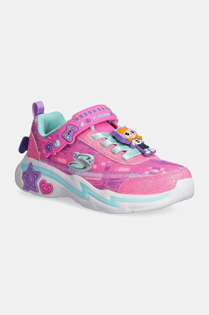 Детские кроссовки SNUGGLE SNEAKS розовые для девочек