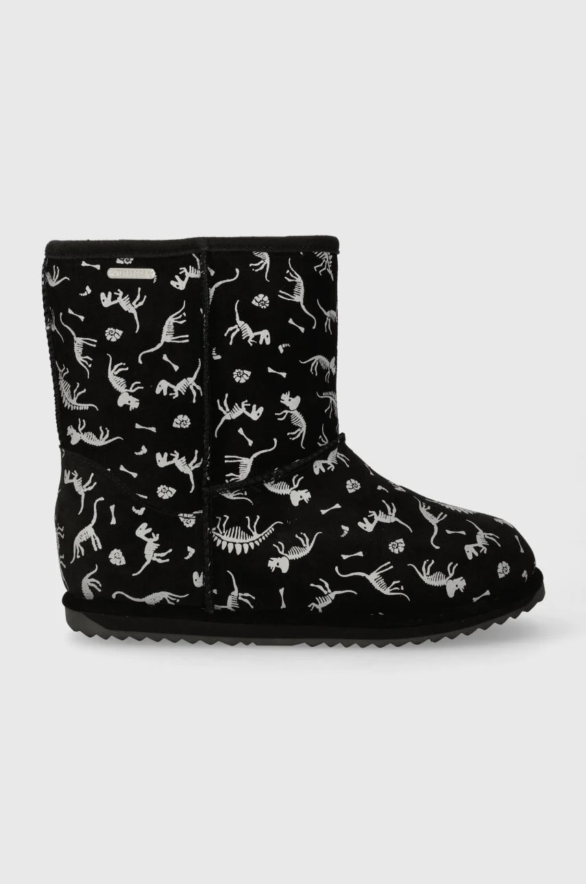 Детская кожаная зимняя обувь K12948 Reflective Dino Brumby