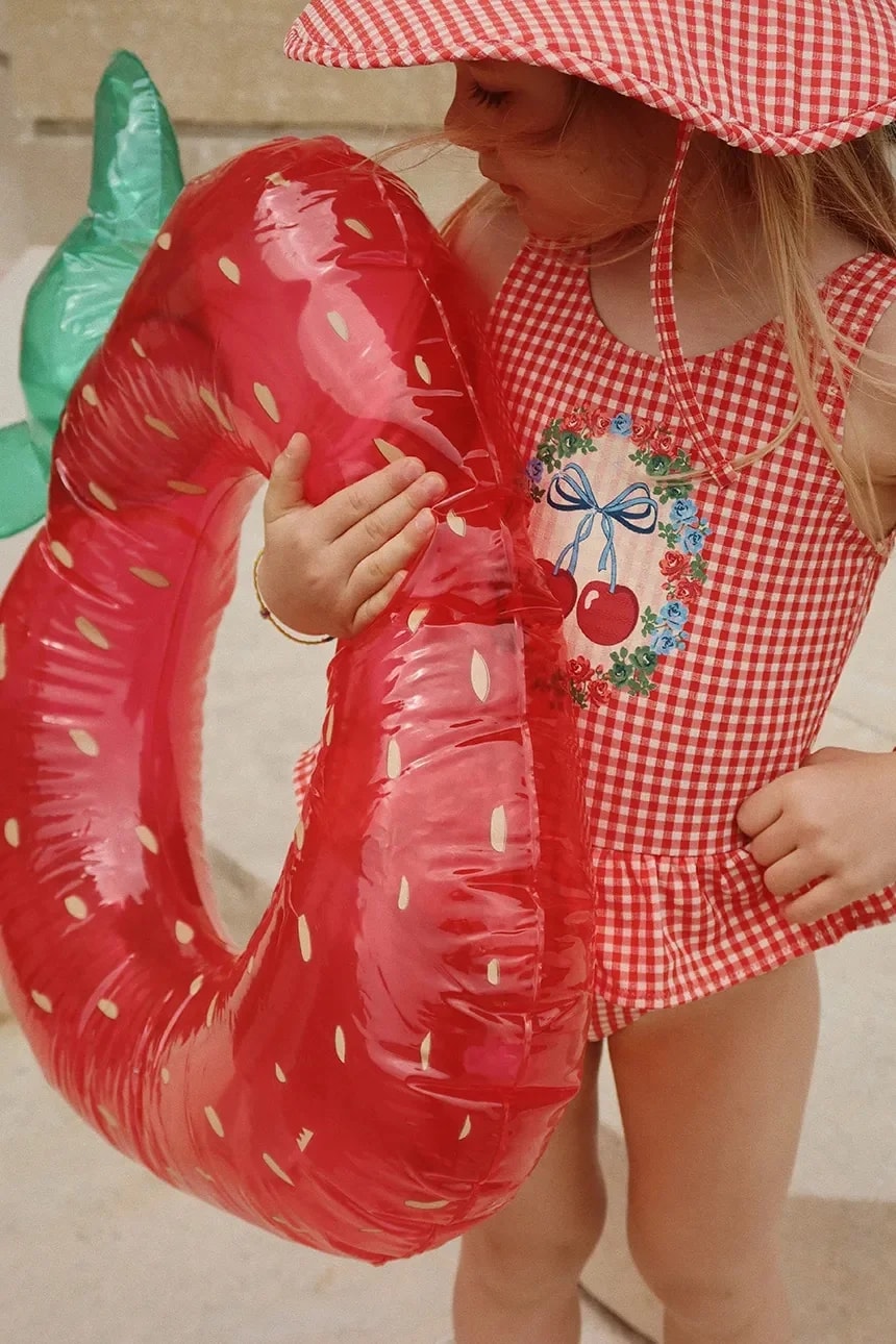 SWIM RING КЛУБНИКА детский круг для плавания