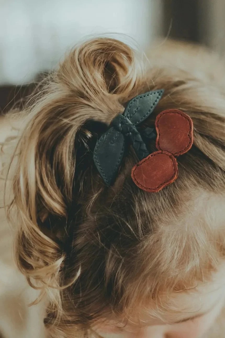 Nanoe Fruit Hairclip Детская заколка для волос «Вишня»