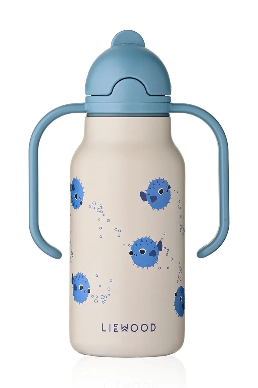 Термобутылка детская Kimmie Water Bottle 250 мл синий для мальчиков