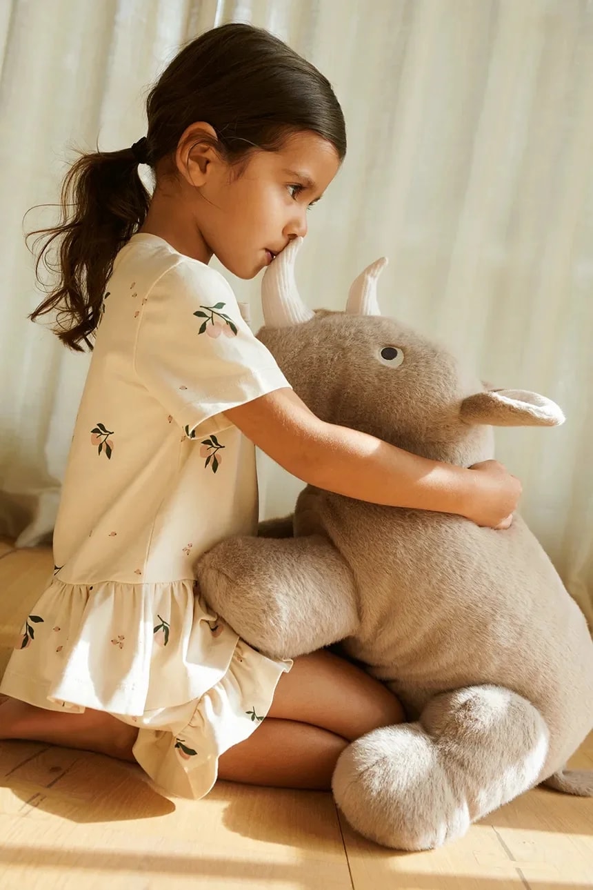 Детская мягкая игрушка Barnaby Rhino Large Teddy