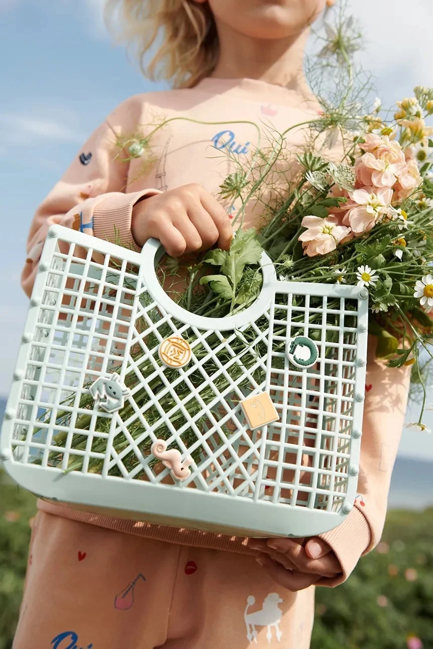 Детская сумка Samantha Basket With Charms зеленая для девочек