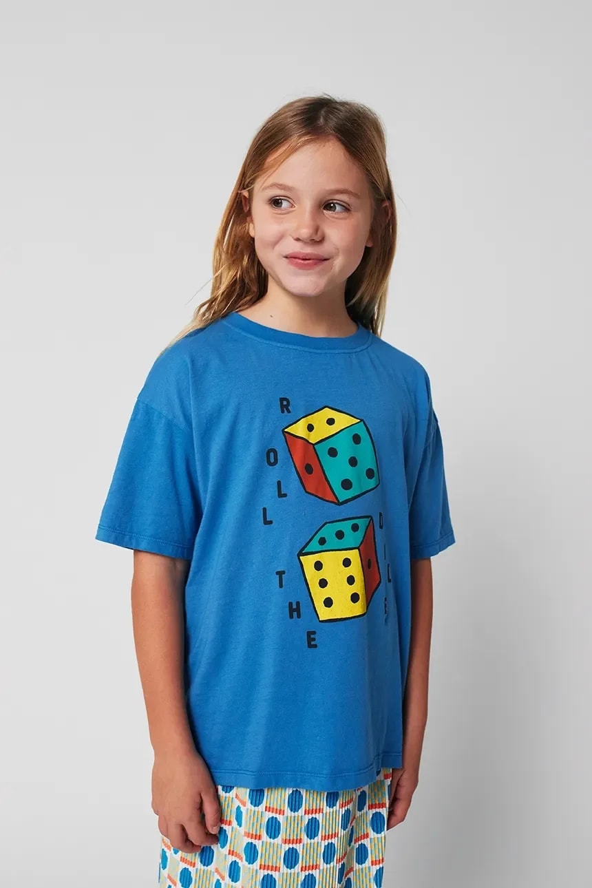 Детская хлопковая футболка Roll The Dice