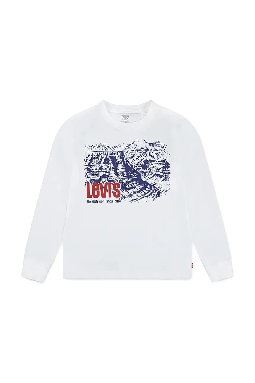 Детская хлопковая футболка с длинными рукавами CANYON LS TEE