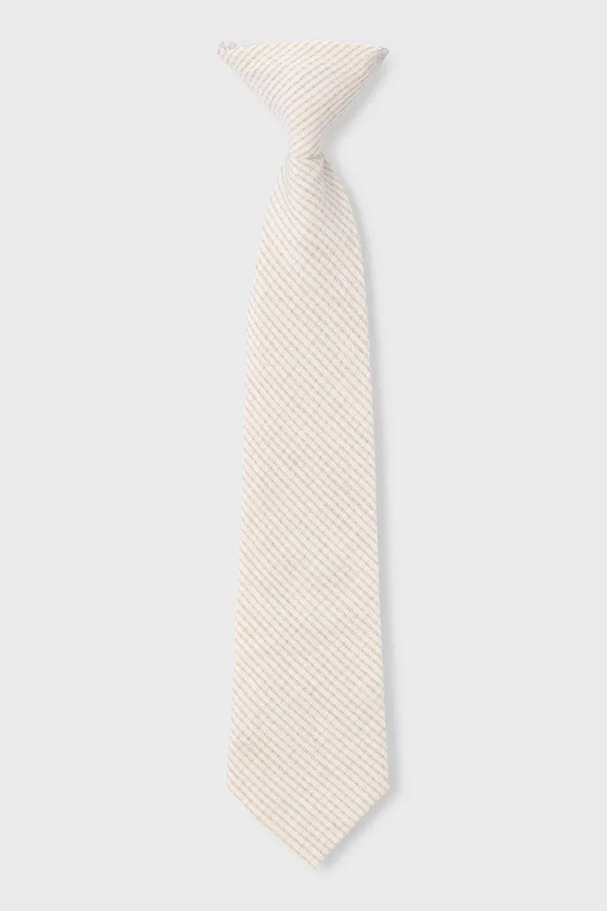Детский галстук из смесового льна