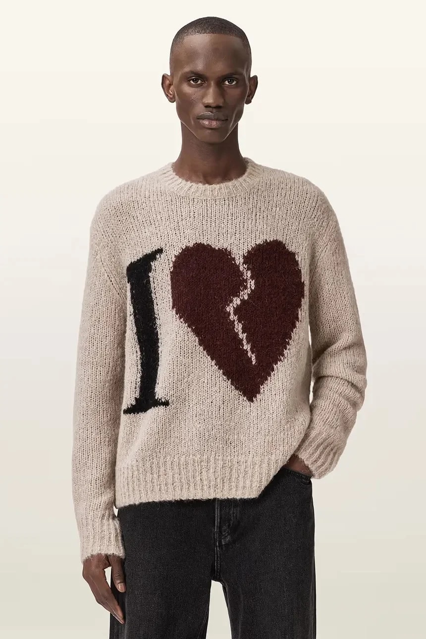 LOVER KNIT мужской шерстяной свитер