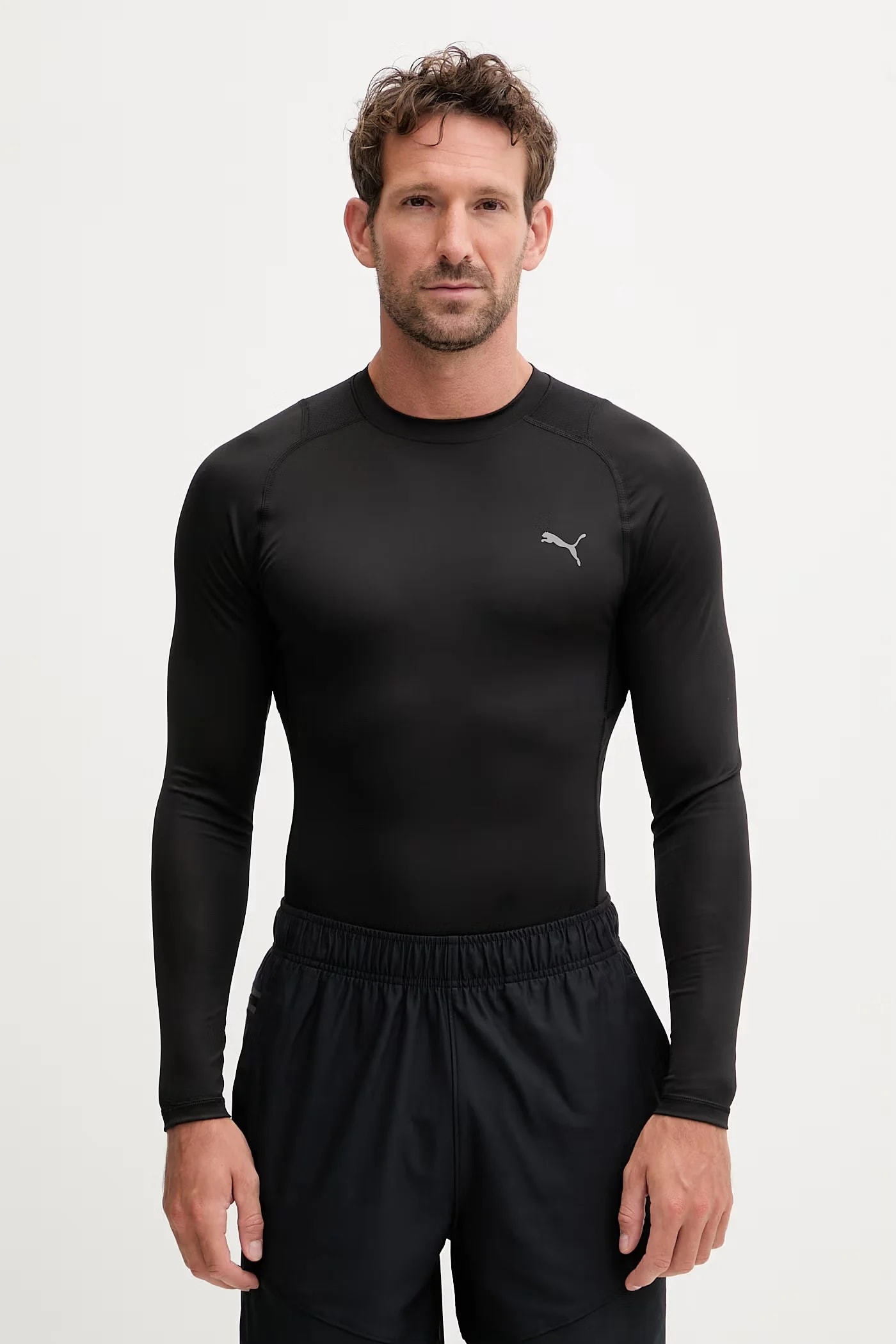 Мужская тренировочная рубашка PWRMODE BASE LAYER с длинными рукавами