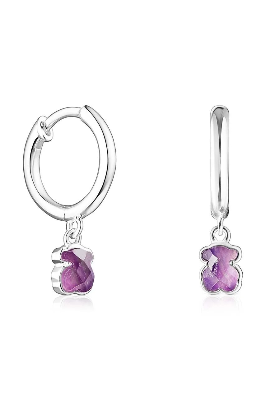 Серебряные серьги Cool Color