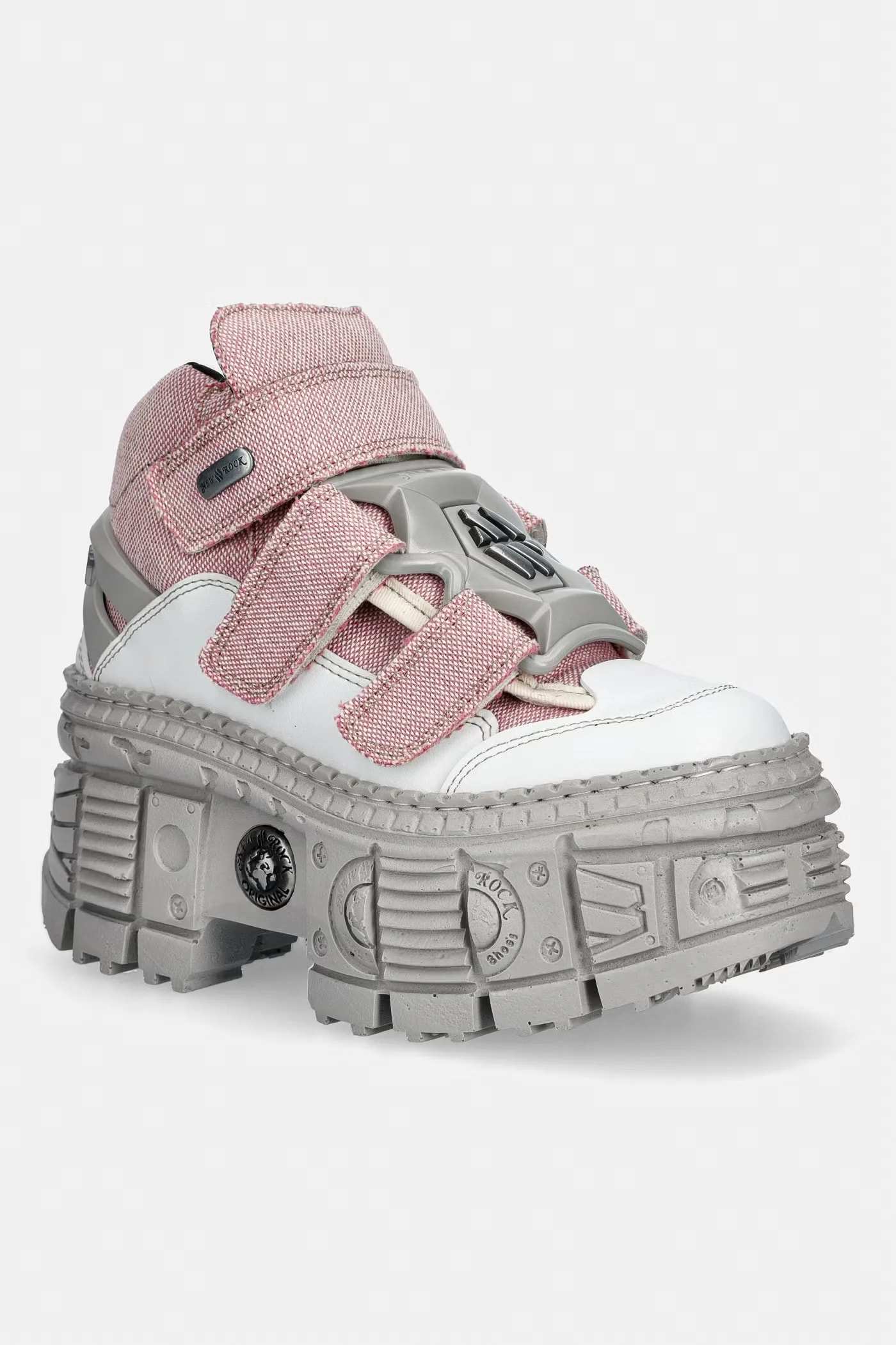 Женские ботильоны VEGAN BLANCO, ECOBAR ROSA, TANK CASCO P
