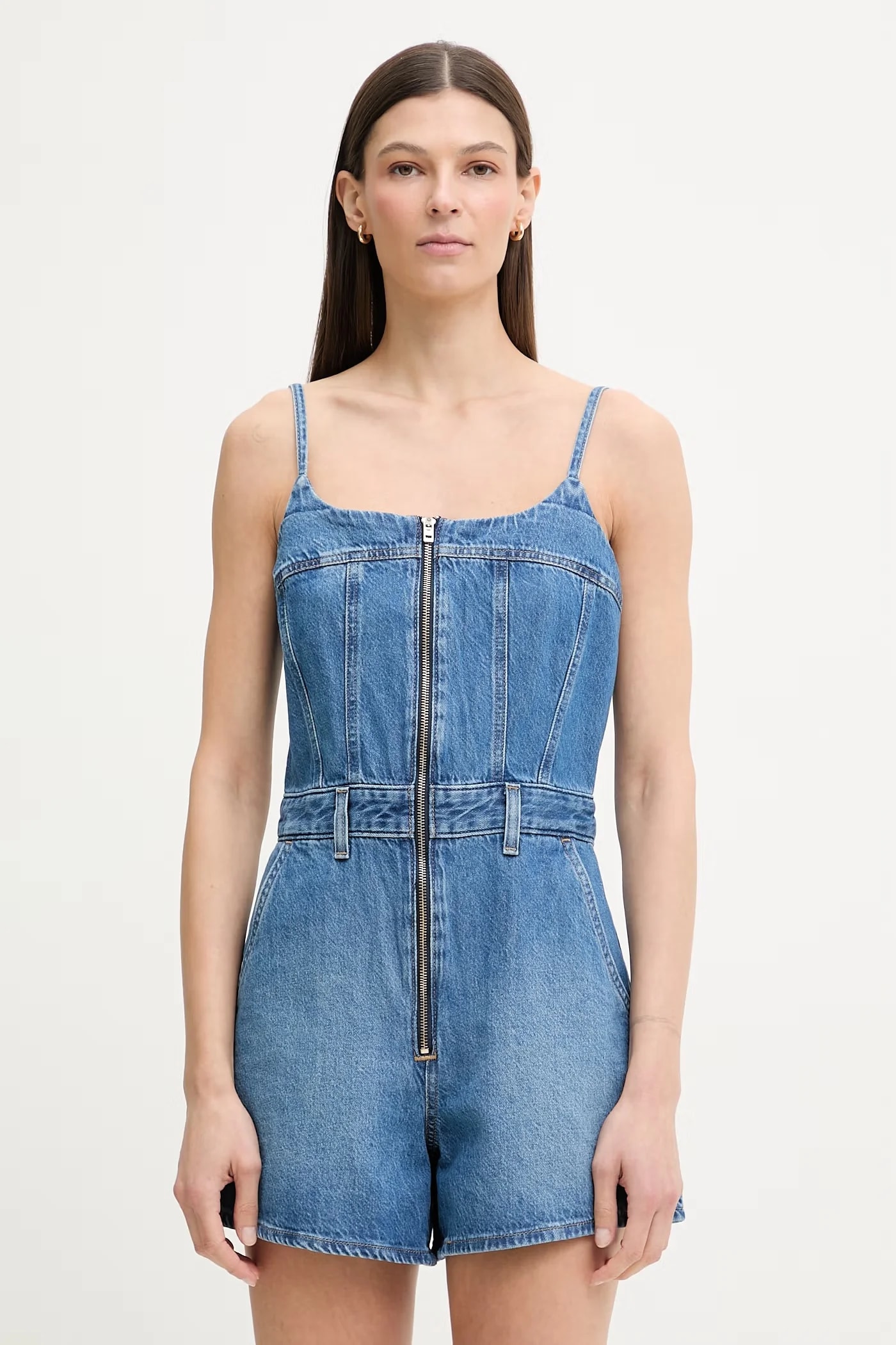 JOLENE ROMPER женский джинсовый комбинезон