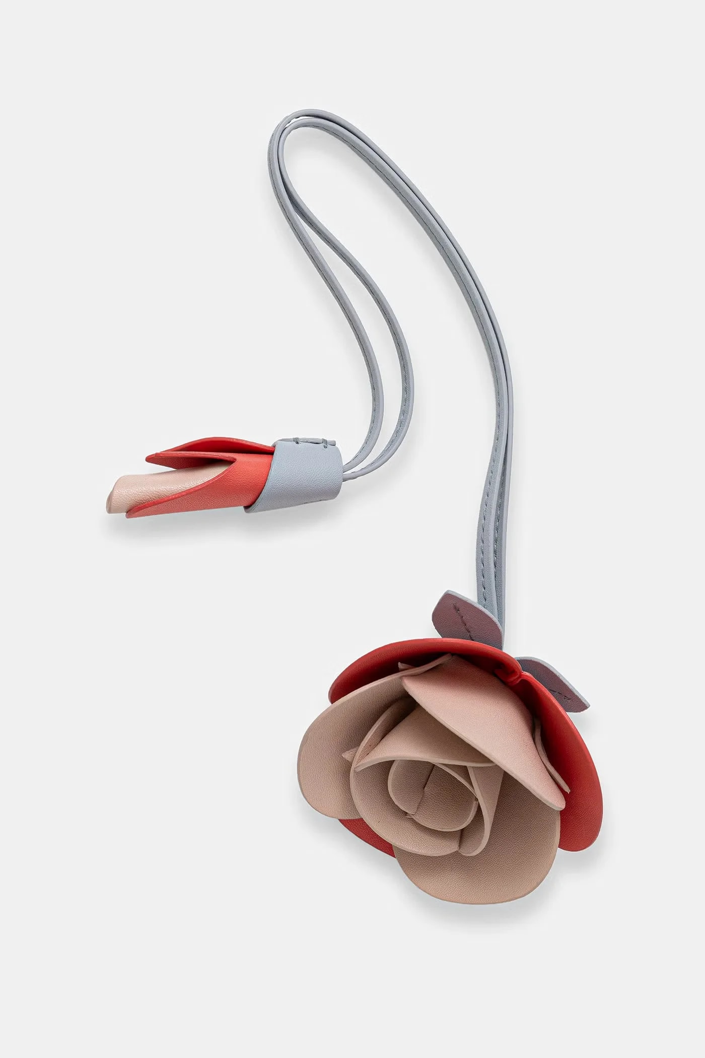 Женский кожаный брелок Allegra Rose Charm